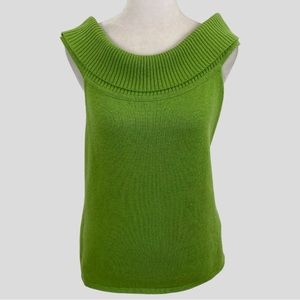 Ivan Grundahl Copenhagen Green Sleeveless Sweater Top